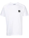 STONE ISLAND STONE ISLAND T-SHIRTS AND POLOS WHITE