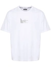 Stone Island Logo-print Cotton T-shirt In White