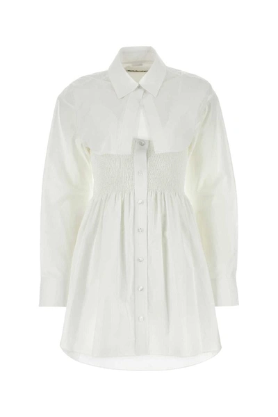 Alexander Wang T T By Alexander Wang Dress In White