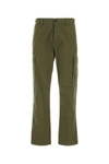 Woolrich Olive Green Cargo Pant In Green