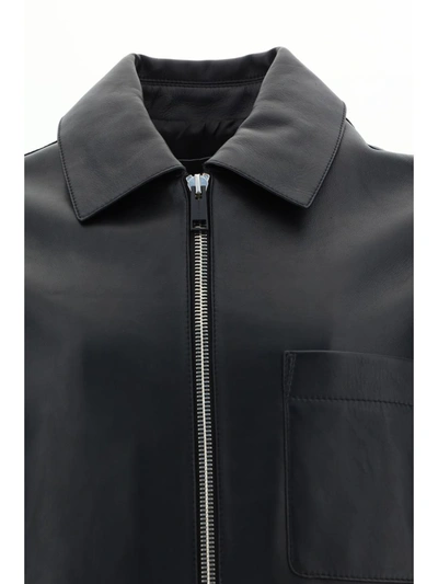 Yves Salomon Jackets In Black