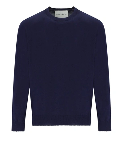 Amaranto Amaránto  Navy Blue Pullover