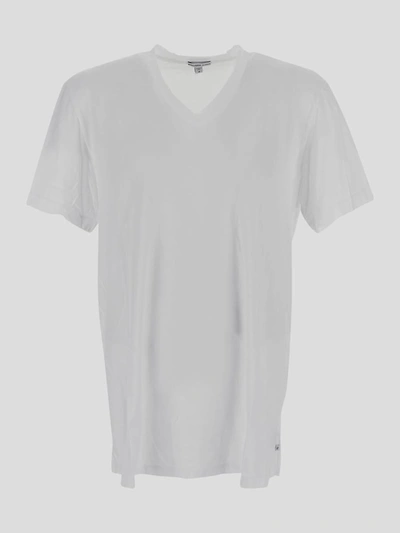 James Perse T-shirts And Polos In White