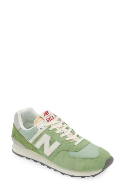 New Balance 574 Sneakers In Dark Green