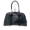 DIOR DIOR NAVY LEATHER TRAVEL BAG (PRE-OWNED)