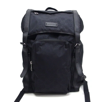 Gucci Black Synthetic Backpack Bag ()