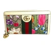 GUCCI GUCCI OPHIDIA BEIGE CANVAS WALLET  (PRE-OWNED)