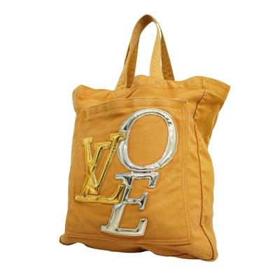 Pre-owned Louis Vuitton That's Love Tote Camel Canvas Tote Bag ()