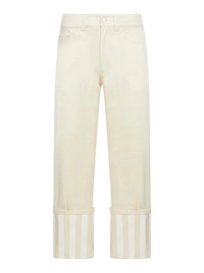 Sunnei Classic Pants In Nude & Neutrals