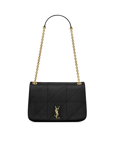 Saint Laurent Woman Black Nappa Leather Jamie 4.3 Shoulder Bag