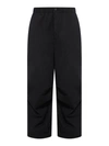 Carhartt Judd Hubbard Cotton Trousers In Black