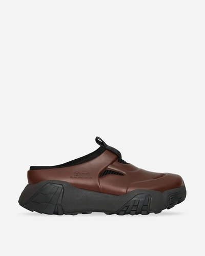 Slam Jam Vibram Rubber Core Sabot Chocolate In Multicolor