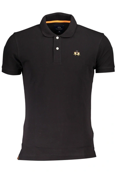 La Martina Polo Shirts In Black