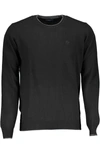 North Sails Black Wool Men Sweater