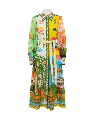 ALEMAIS PARADISO SHIRTDRESS