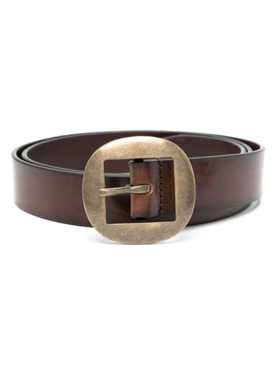 DSQUARED2 DSQUARED2 LEATHER BUCKLE BELT