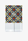 Stitch Acrylic Box With Oriental Embroidery In Multicolor