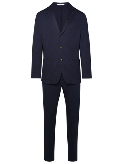 Eleventy Cotton Two-piece Suit In Blue