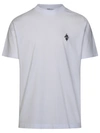 Marcelo Burlon County Of Milan 'vertigo Snake' White Cotton T-shirt In White