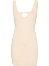 Jacquemus Les Classiques Series La Mini Robe Sierra Dress In Yellow