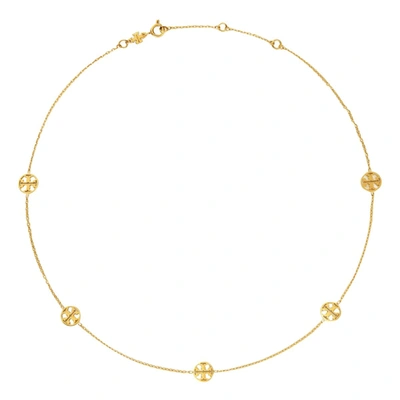 Tory Burch Miller Necklace In Golden