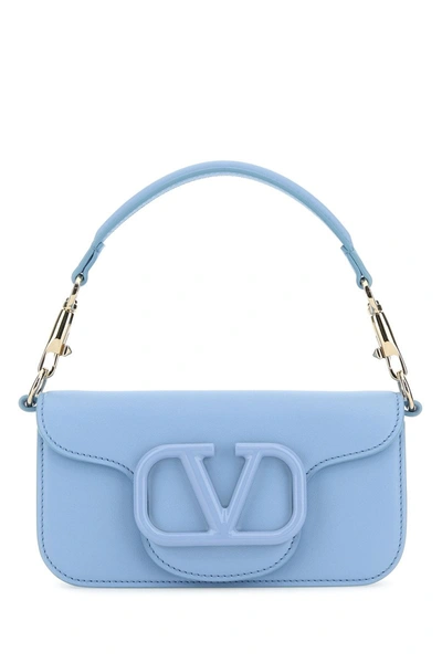 Valentino Garavani Handbags In Popelineblue
