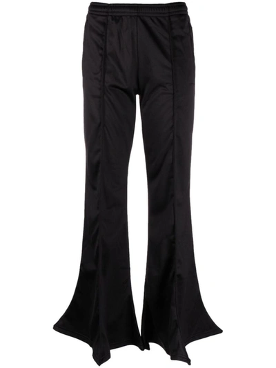 Y/project Elasticated-waist Flared Trousers In Black
