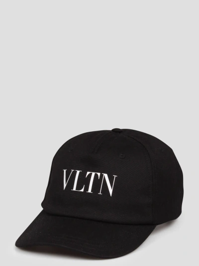 Valentino Garavani Vltn Baseball Hat In Black