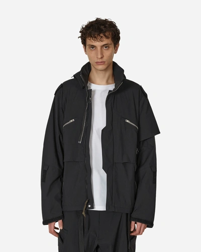 Acronym Encapsulated Nylon Interops Jacket In Black