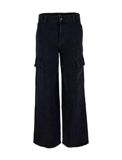 7 FOR ALL MANKIND 7 FOR ALL MANKIND TROUSERS BLACK