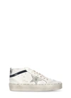 Golden Goose Mid Star High-top Sneakers In White