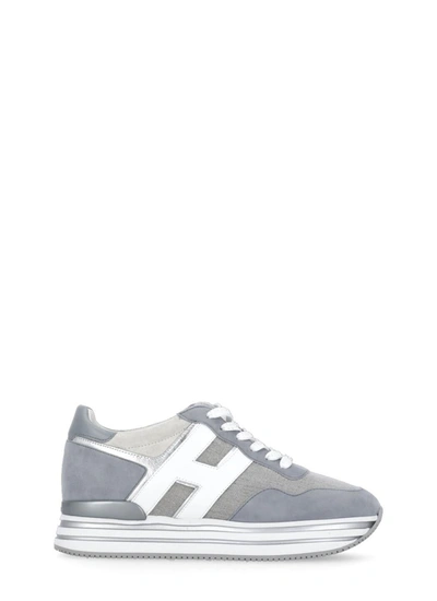 Hogan Trainers  Midi H222 Polychrome In Grey