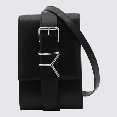 Y/PROJECT Y/PROJECT BLACK LEATHER Y BELT POCHETTE