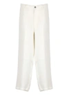 YOHJI YAMAMOTO POUR HOMME YOHJI YAMAMOTO POUR HOMME TROUSERS IVORY
