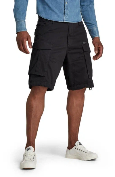 G-star Raw Rovic Loose Fit Cargo Shorts In Black