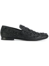 Jimmy Choo Sloane Loafers - Blue In Blue