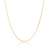 Max + Stone 14k Yellow Gold Petite Box Chain Necklace In Yellow