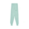 Hinnominate Mint Green Wool Blend Tracksuit Trousers In Green