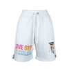 Diego Venturino White Cotton Short In White