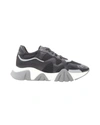 Versace Squalo Sneakers In Black