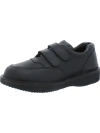 WALKABOUT MENS LEATHER COMFORT ATHLETIC AND TRAINING SHOES