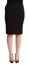 GF FERRE' STRAIGHT PENCIL CUT KNEE LENGTH WOMEN'S SKIRT