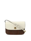 Etro Women Printed Canvas Essential Xs Crossbody Bag In White
