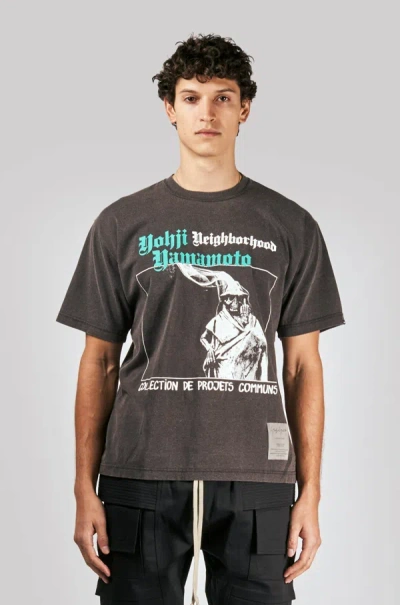 Yohji Yamamoto Neighborhood T-shirt In 5