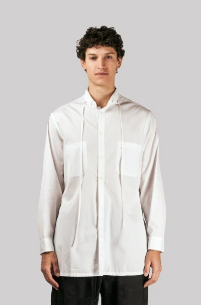 Yohji Yamamoto J-string Shirt In White