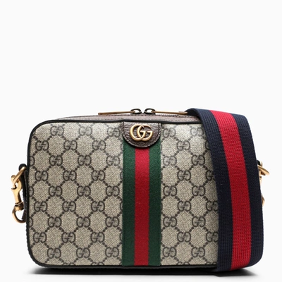 Gucci Ophidia Gg Shoulder Bag In Beige