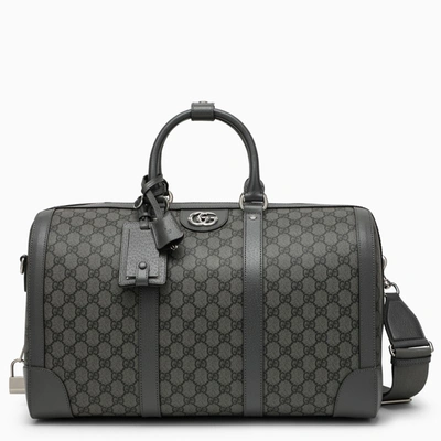 Gucci Ophidia Small Grey Travel Bag In White