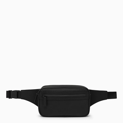 Gucci Black Gg Belt Bag In White