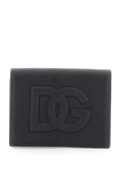 Dolce & Gabbana Portacarte Dg Logo In Orange