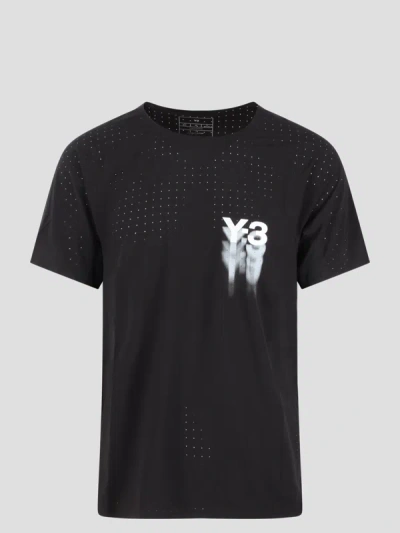 Y-3 Adidas T-shirts In Black
